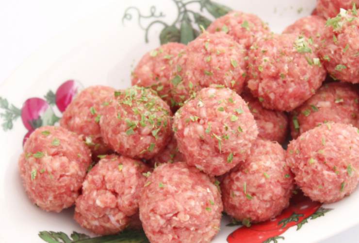 polpette aromatiche al vapore 