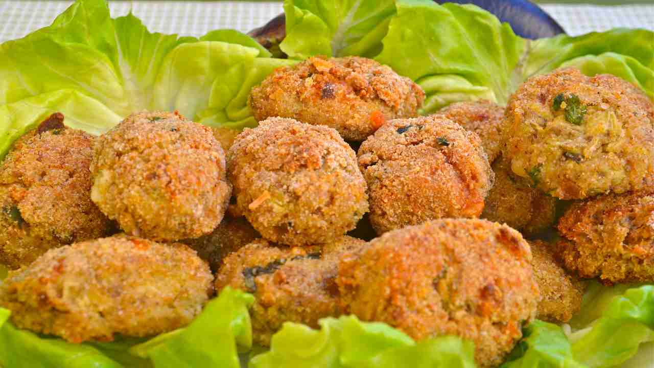 polpette verdure fritte