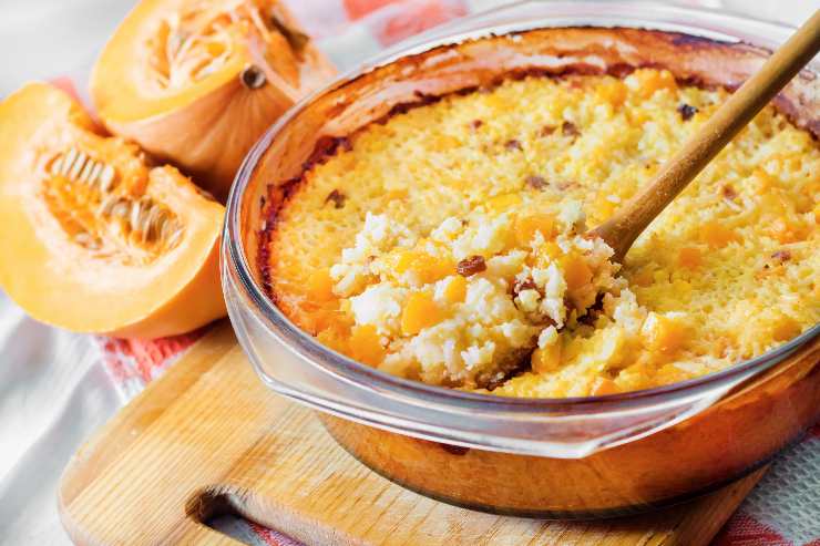 risotto alla zucca in forno