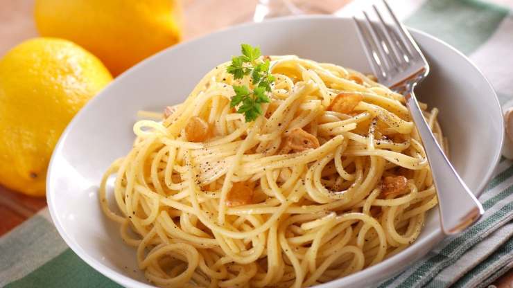 ricetta spaghetti al limone