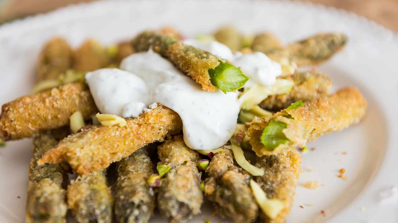 asparagi fritti