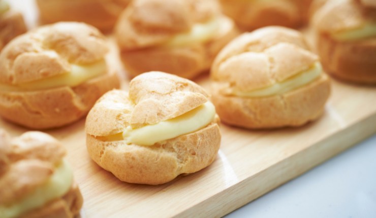 Coniglietti bignè con crema