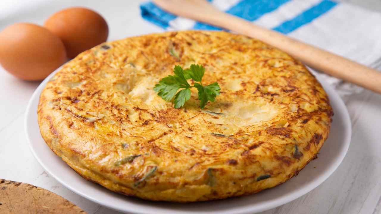 Frittata di porri al forno