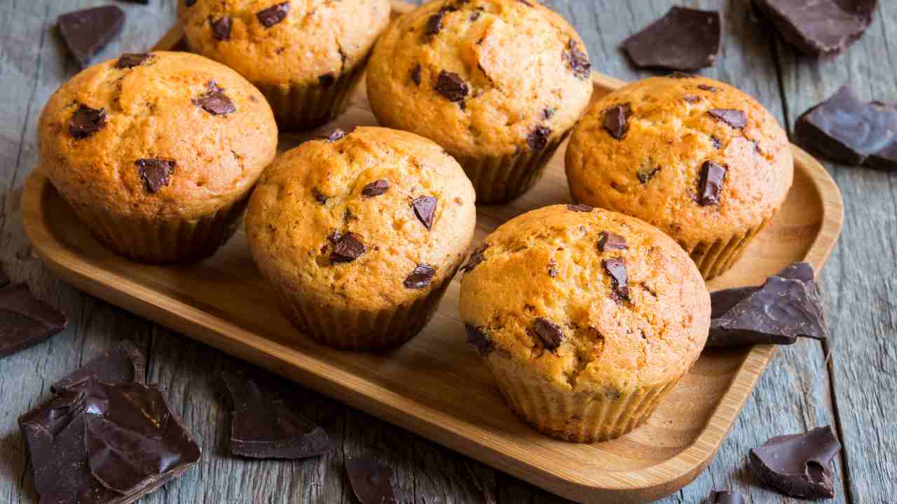 Muffin alle carote e cioccolato