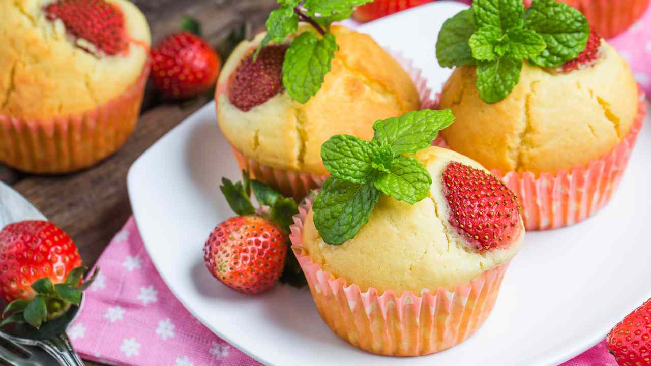 Muffin fragole