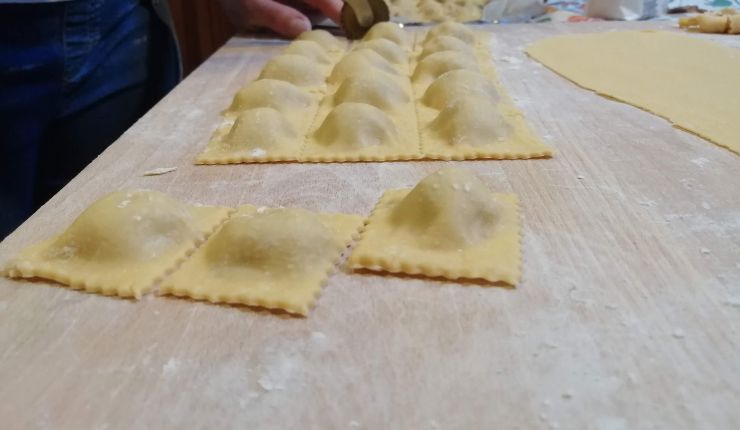 Ravioli rompono cottura