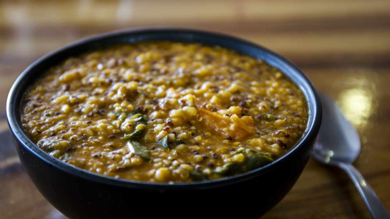 Zuppa di lenticchie e riso basmati di Benedetta Parodi