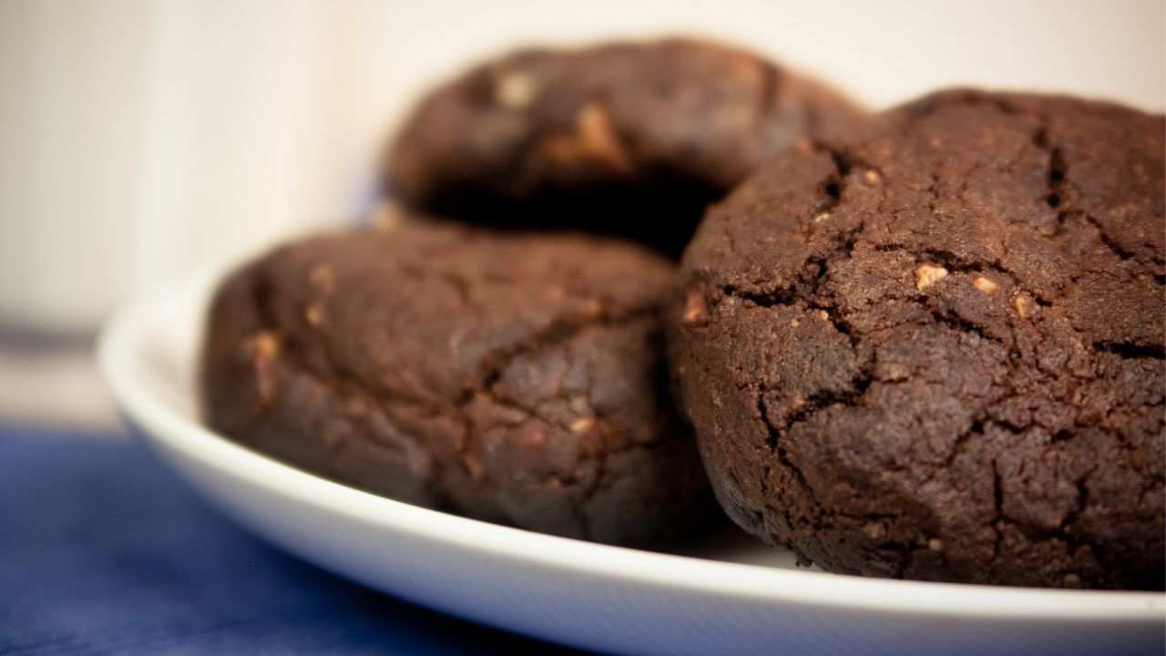 biscotti cioccolato burro di arachidi