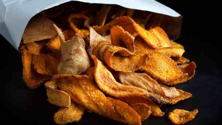 chips di carote light