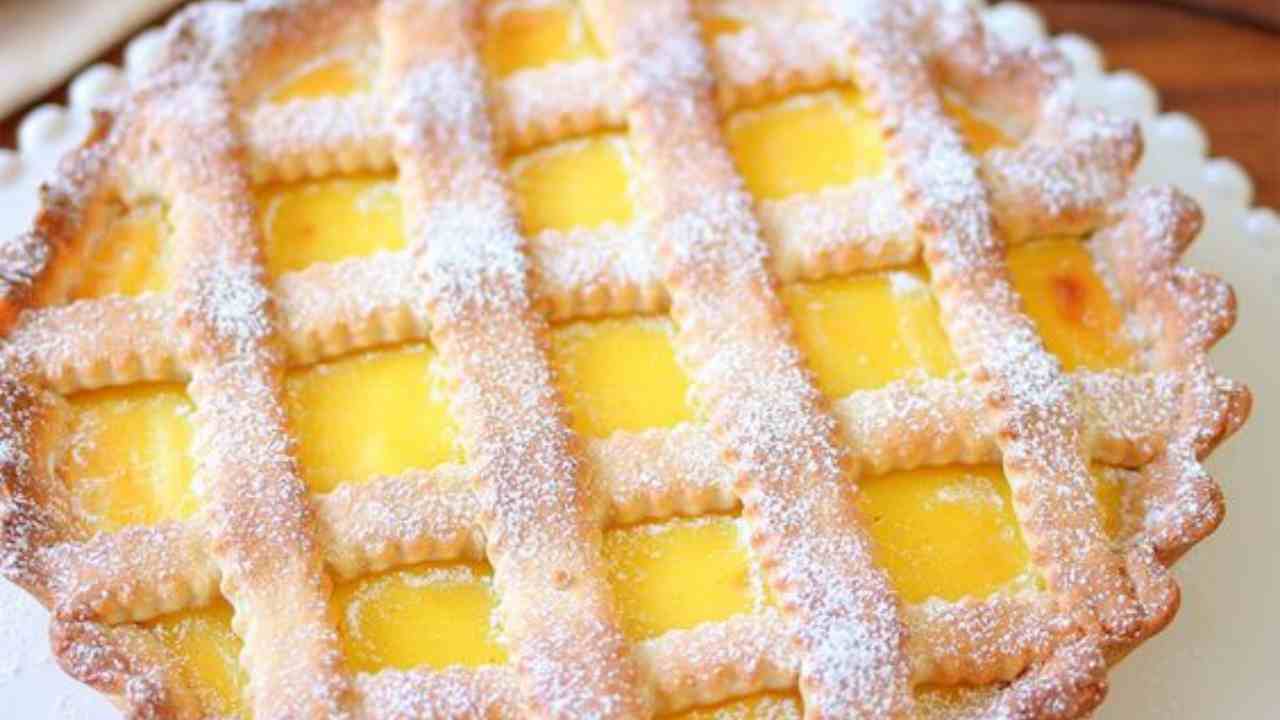 crostata al limone Benedetta Rossi 