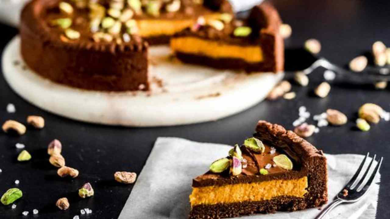 crostata zucca cioccolato Locatelli