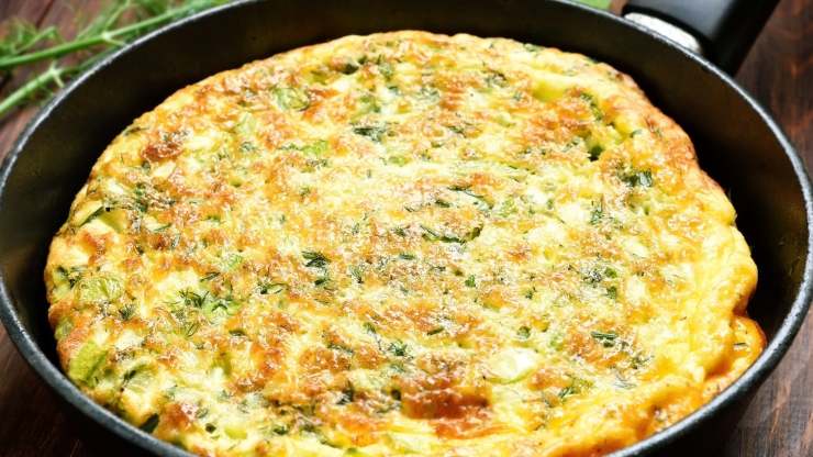 frittata alta soffice