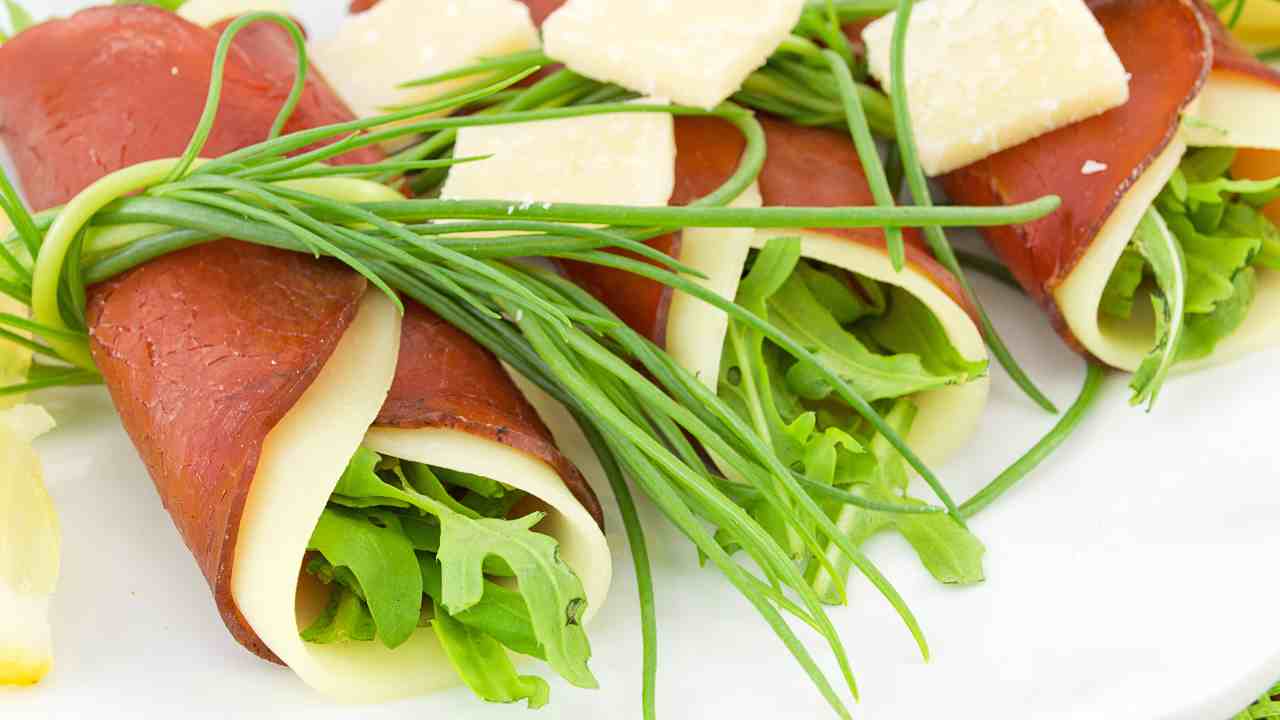 involtini di bresaola