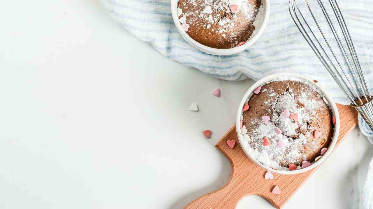 mug cake fragole