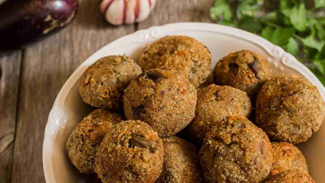 ricetta polpette di melanzane