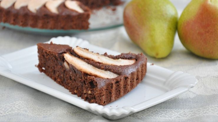 torta pere e cioccolato