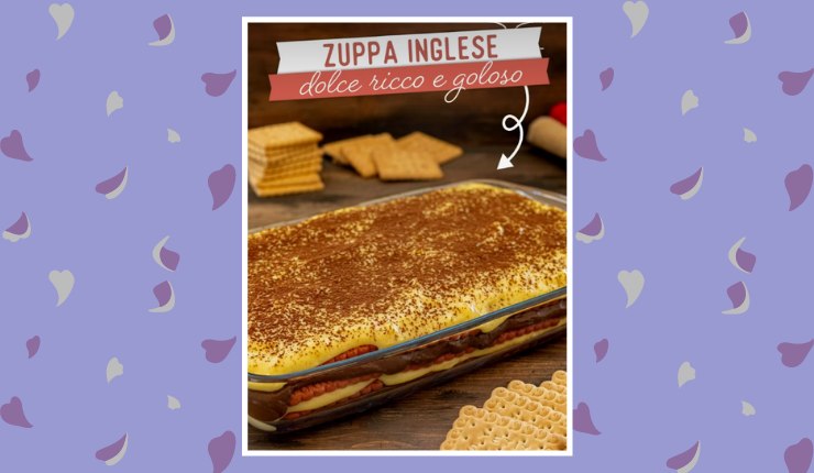 Benedetta Rossi zuppa inglese biscotti