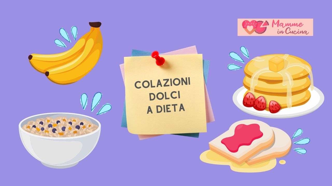 Colazione dolce a dieta