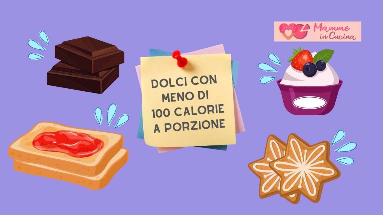 Dolci meno 100 calorie