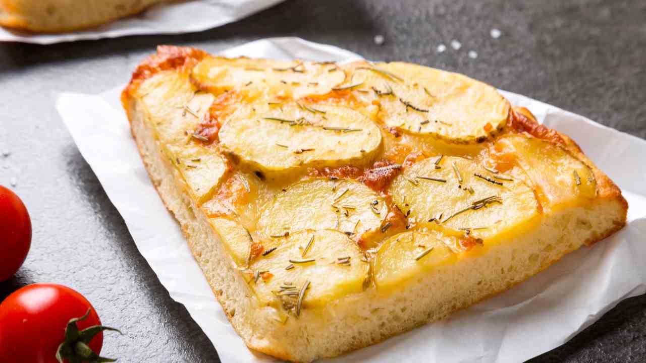 Focaccia patate Sonia Peronaci