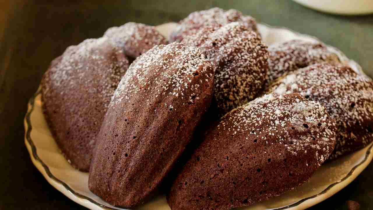 Madeleine al cioccolato