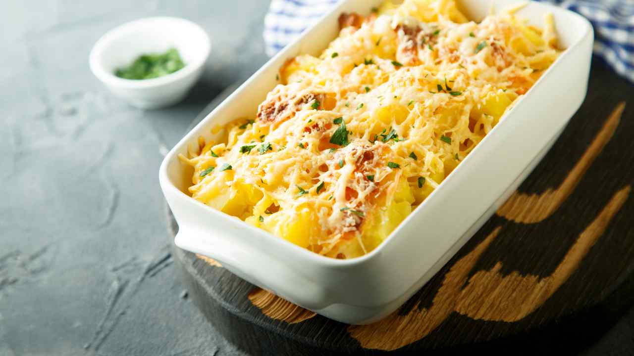 Pasta patate forno 