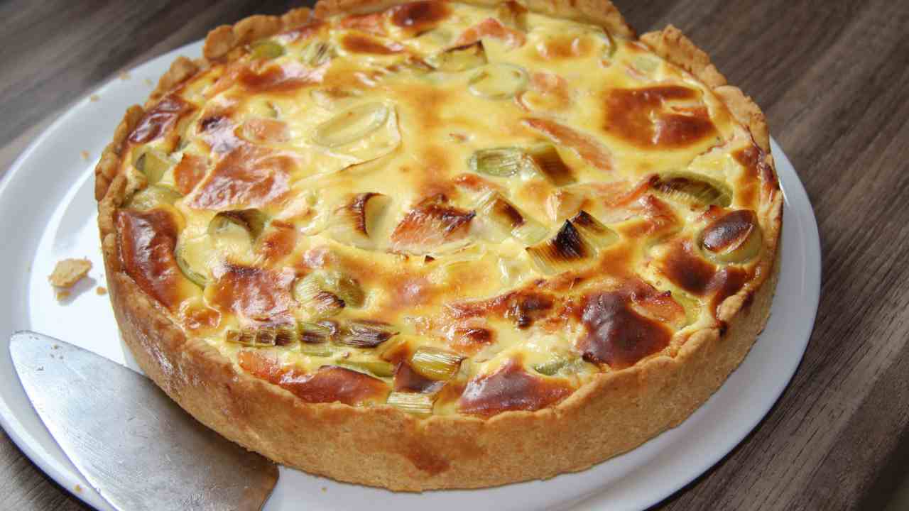 Quiche carciofi e formaggio