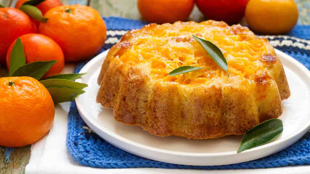 Torta rovesciata mandarini