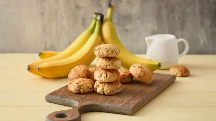 biscotti light alla banana