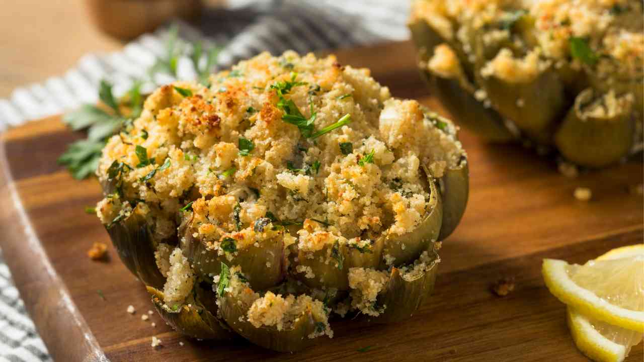 Carciofi ripieni alla siciliana 