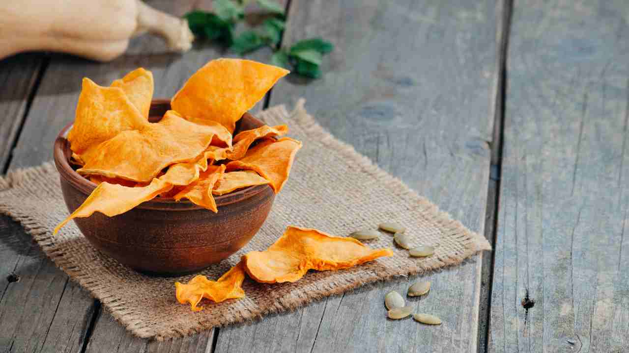 chips di zucca