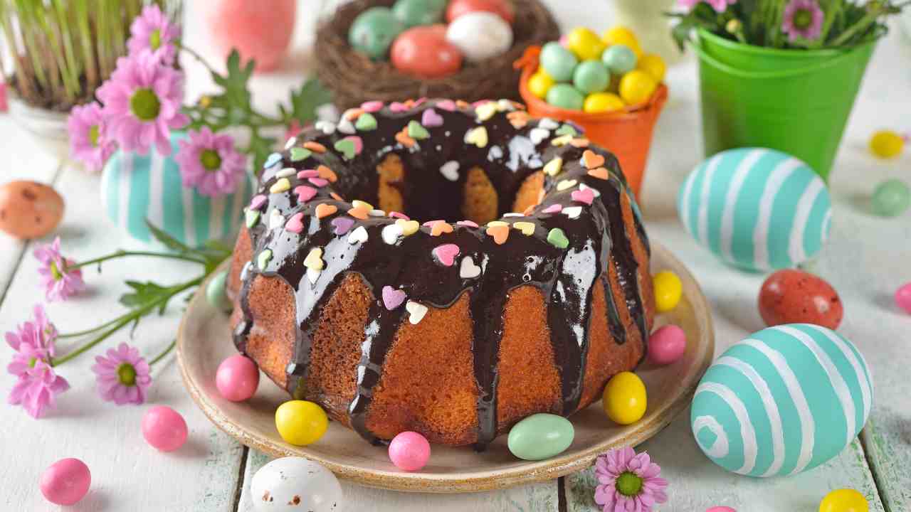 ciambellone pasqua cioccolato