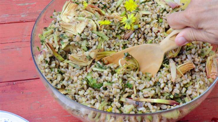 insalata cereali