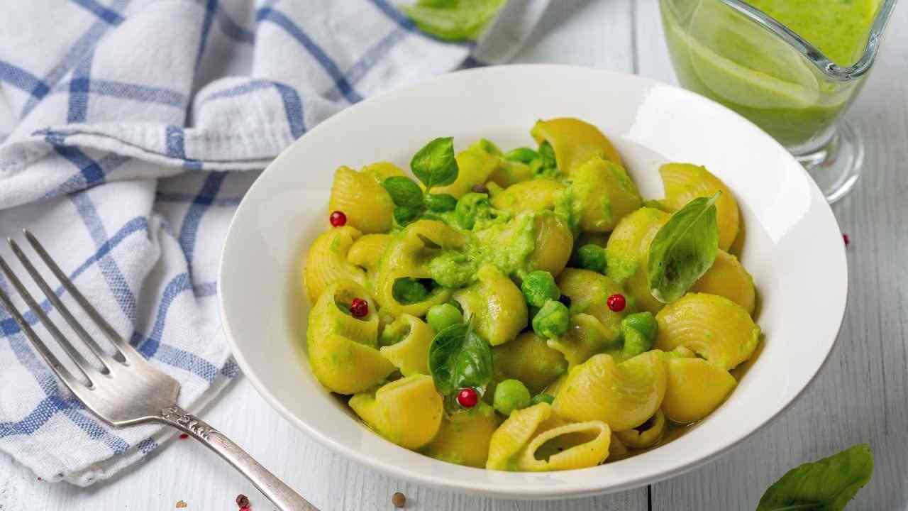 pasta e piselli cremosissima