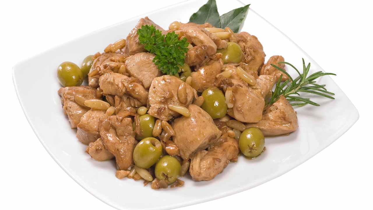 pollo alle olive