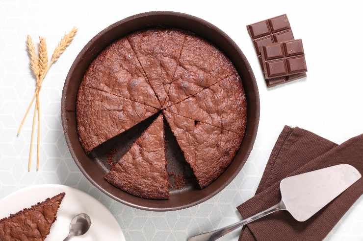 torta quattro quarti al cioccolato