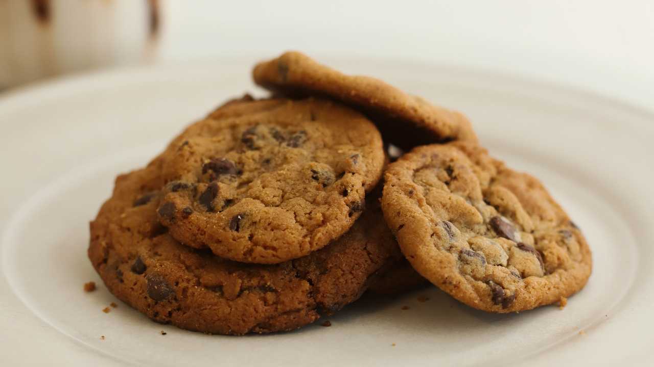Cookies vegani gocce cioccolato