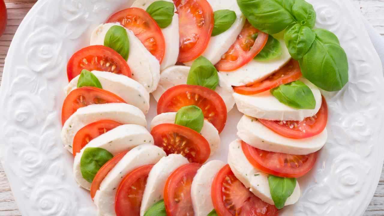 Insalata caprese trucchi