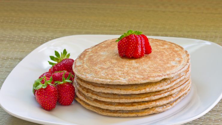 Pancake Proteico fragole