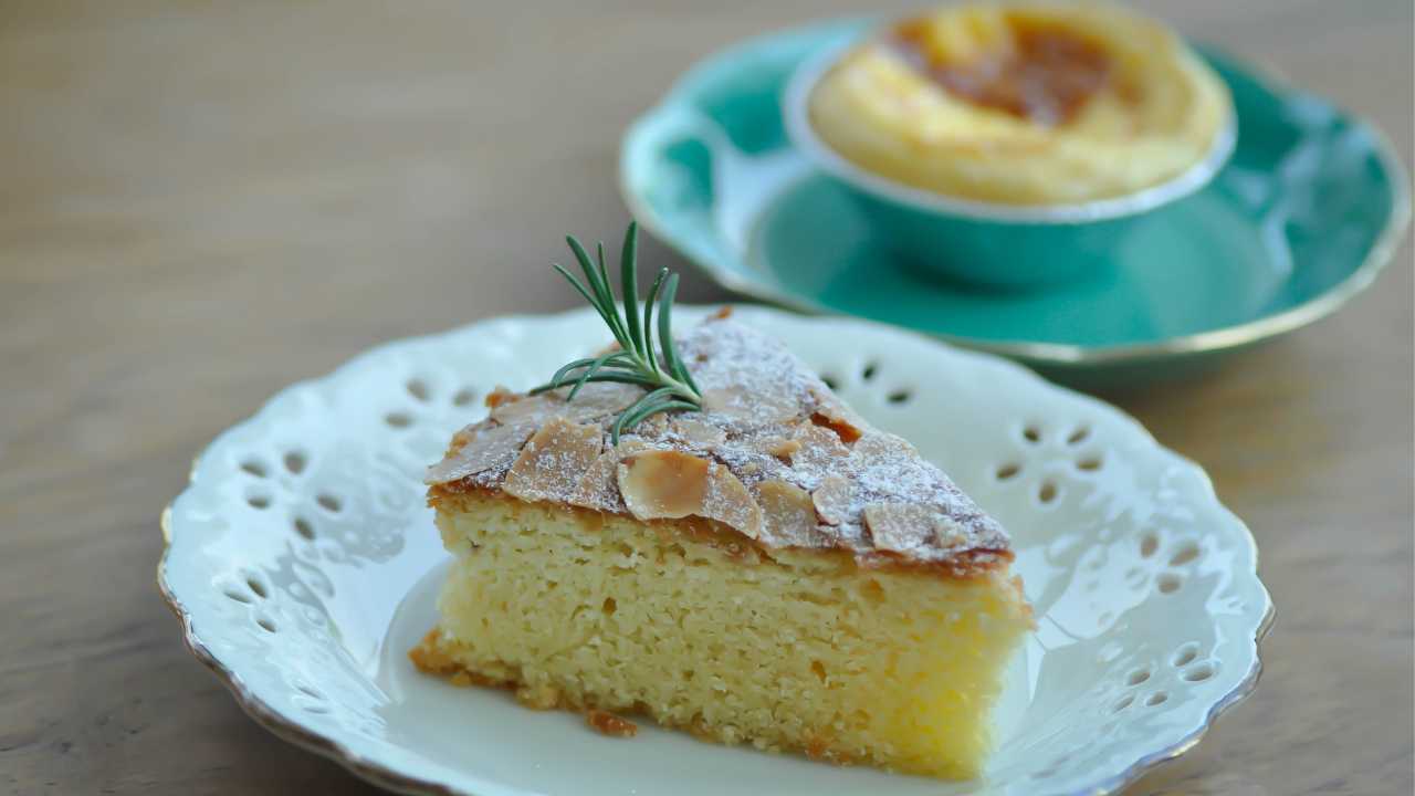 Torta di mandorle senza farina