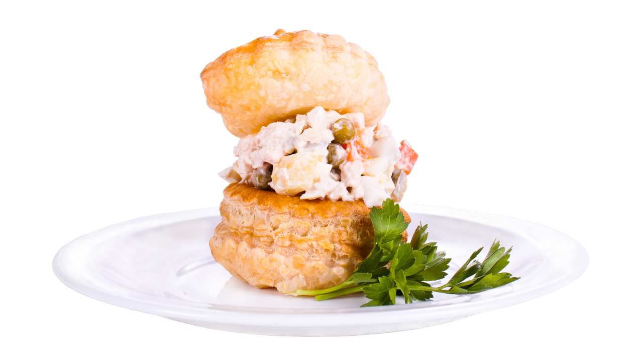 cestini con insalata russa