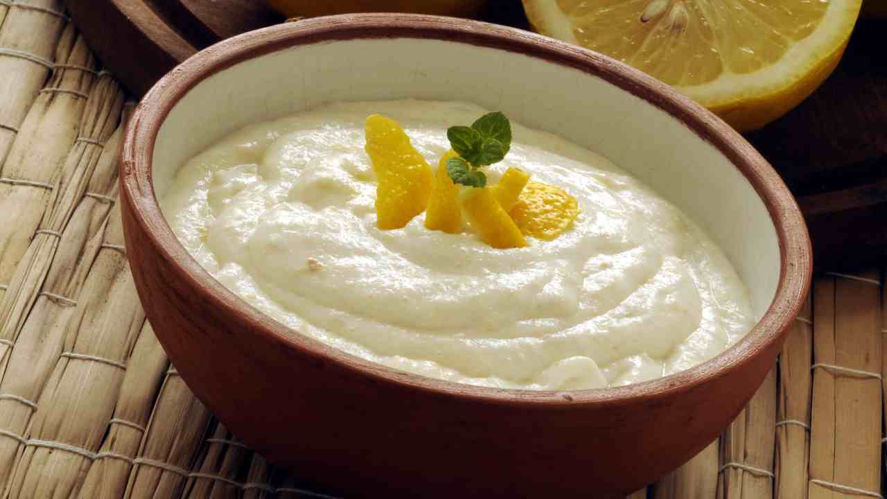 crema allo yogurt 