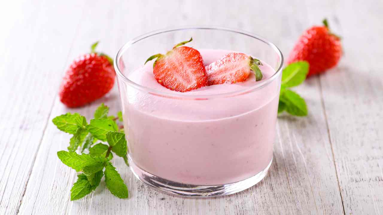 crema fragola light