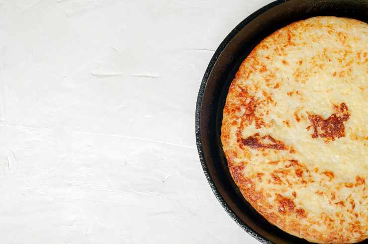 focaccia di patate in padella