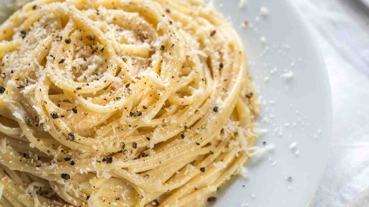 cacio e uova light