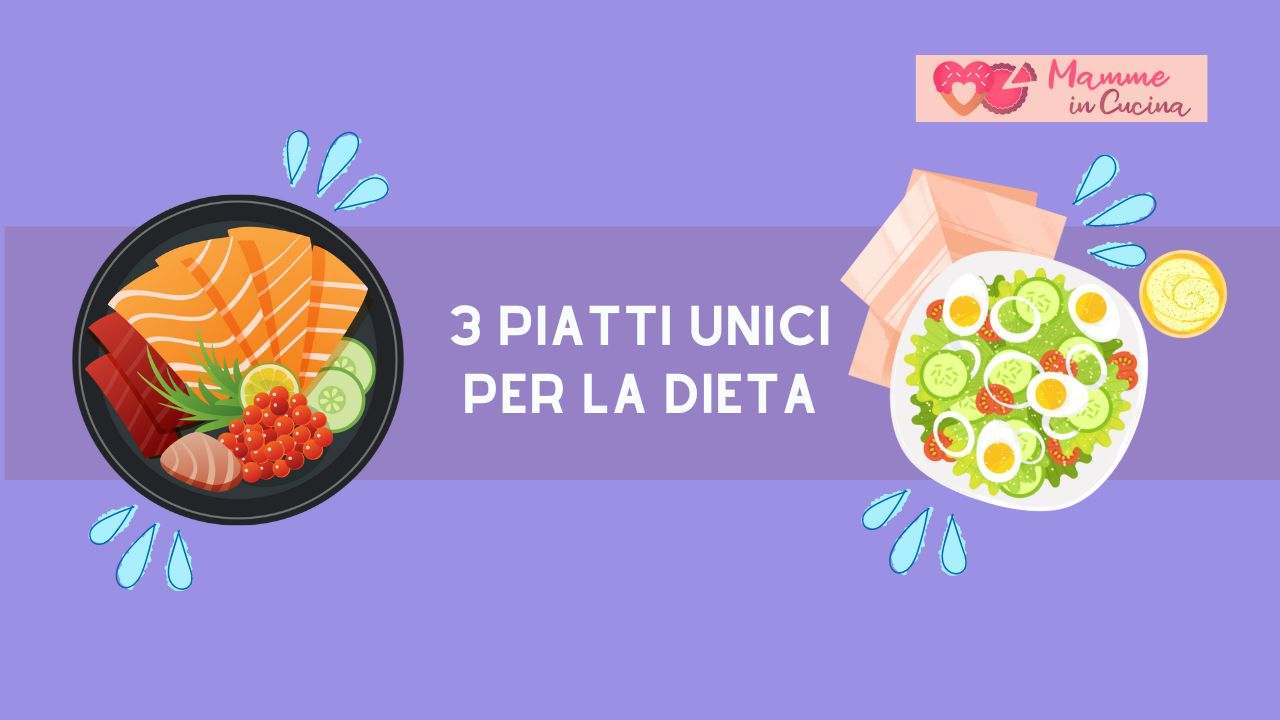 piatti unici dieta