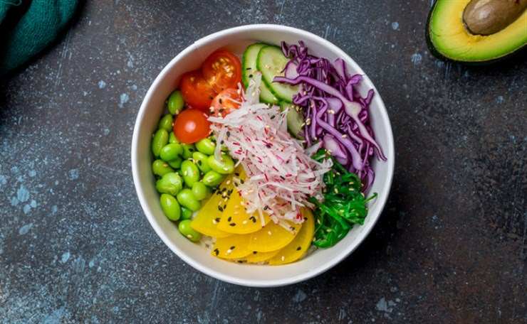 Poke bowl pranzo dieta