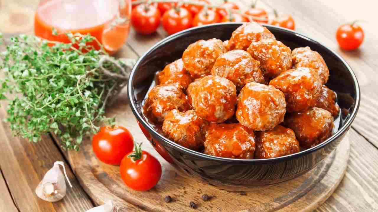 polpette di carne al sugo