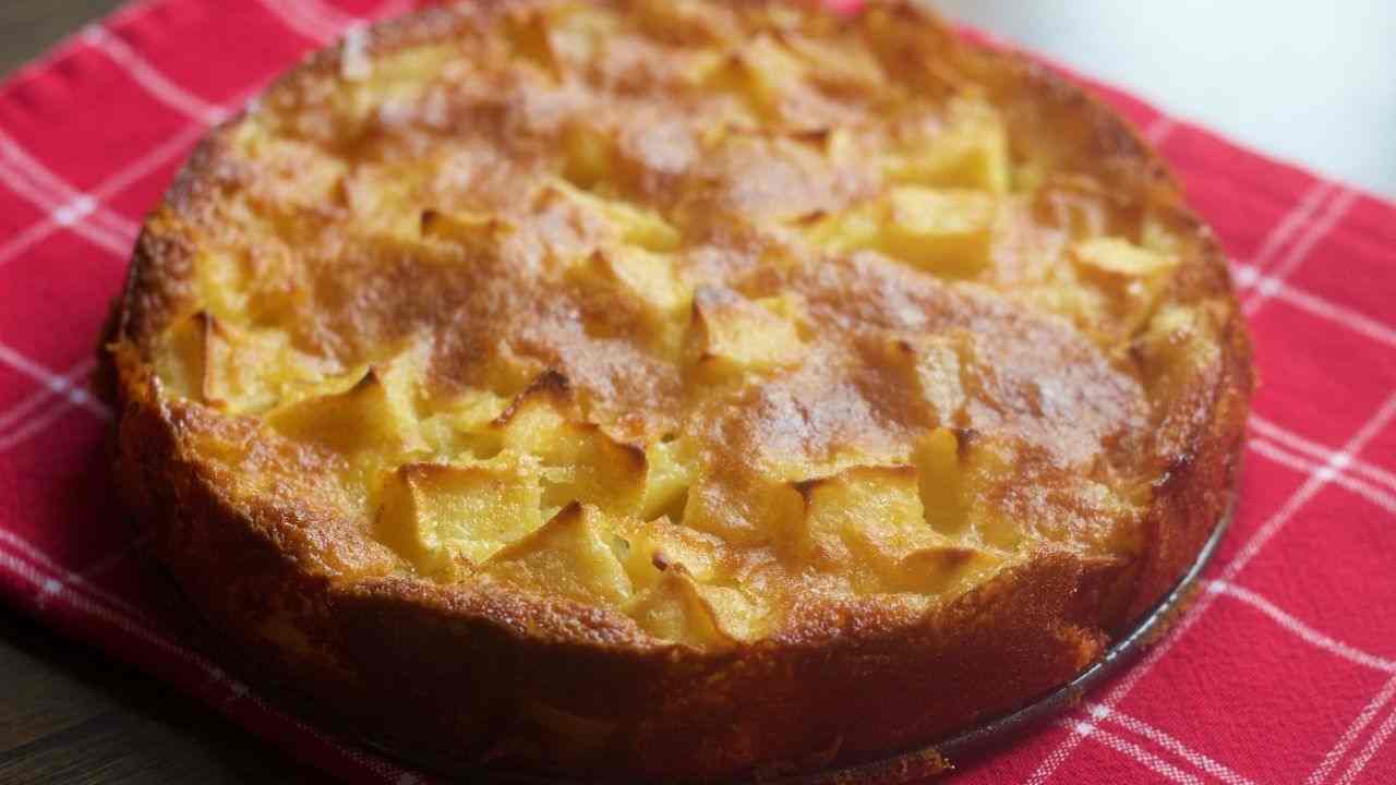 torta light di mele