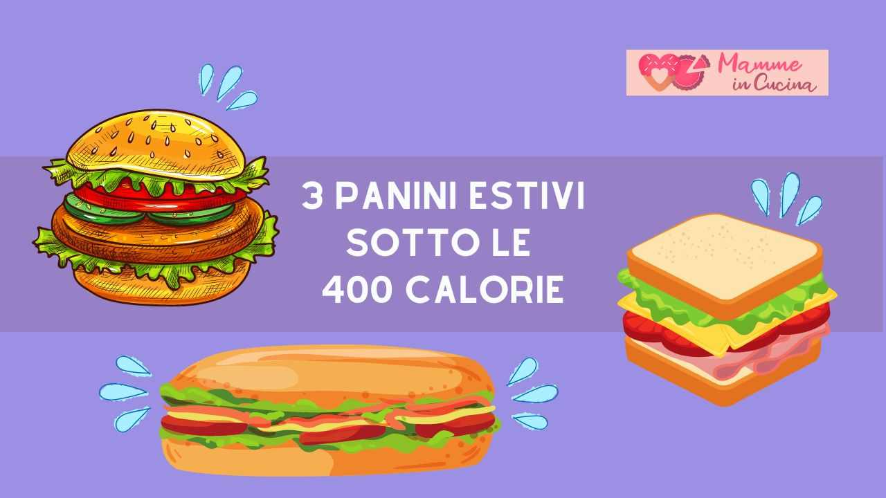 3 panini 400 calorie